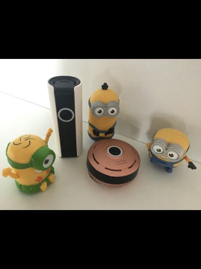 Потолочная WiFi видеокамера панорамная с DVR (fish_ufo_R), 960P HD (360EyeS)