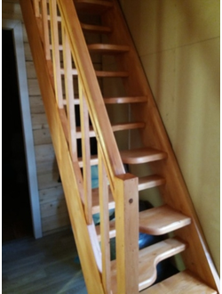 Лестница гусинный шаг