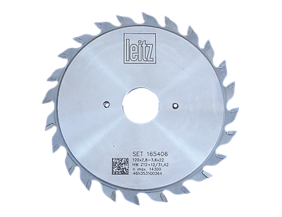 120х2.8-3.6х22; Z12+12 FZ Диск подрезной составной Leitz 165406