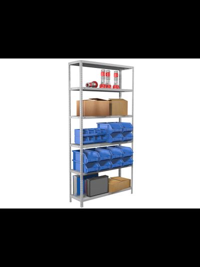 Стеллаж MS 200/100х40/6, 2000x1000x400 мм