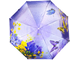 Зонт женский автоматический Цветы DINIYA (сатин), 6 видов