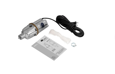 Вибрационный насос Сибртех СВН300Н-10, нижний забор, 300 Вт, напор 75 м, 1200 л/ч, кабель 10 м