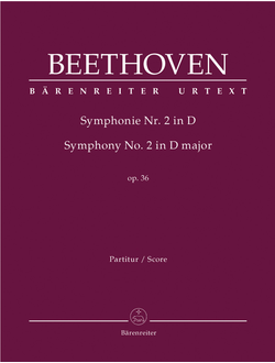 Beethoven, Ludwig van Symphony no. 2 in D major op. 36