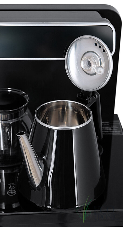 Кулер с чайным столиком Тиабар Ecotronic TB10-LNR black