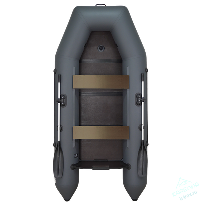 Лодка ПВХ Мастер Лодок Барс 2900 Слань-книжка Киль Графит