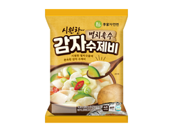 Суджеби (корейский суп с картофельными клецками) со вкусом анчоусов (186,5 г)