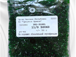 Бисер чешский прозрачный