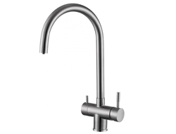 FS0462  Смеситель для кухонной мойки под фильтр питьевой воды, сатин, FMARK *