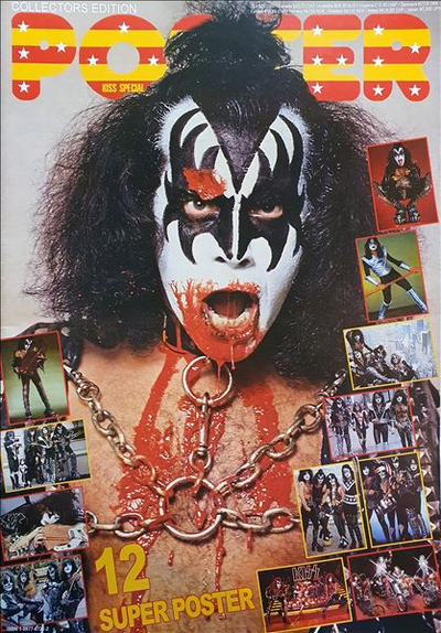 Kiss Poster Collectors Edition Kiss, Ace Frehley, Paul Stanley, Peter Criss, Gene Simmons, Intpress