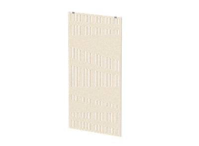 Акустическая подвесная перегородка с декором "Диаграмма" (фурнитура в комплекте)