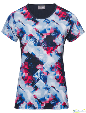 Футболка для девочек Head Mia T-Shirt G (rose/dark blue)