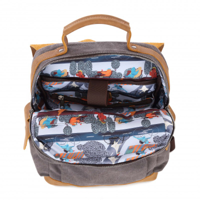 Рюкзак Ginger Bird Hong Kong Dark Grey