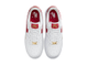 Кроссовки Nike Womens Air Force 1 '07 ESS White Red Gold  вид сверху