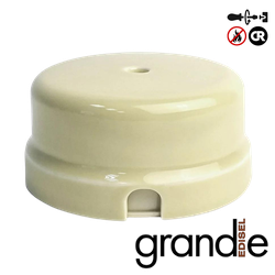 распределительная коробка из керамики слоновая кость