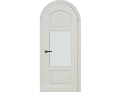 Радиусная остекленная дверь Гранд 03