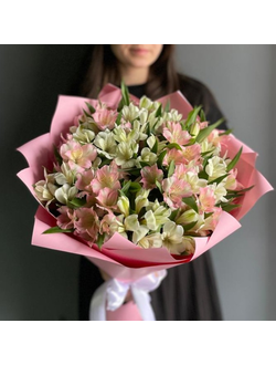 БУКЕТ ИЗ 19 АЛЬСТРОМЕРИЙ - (АРТ. М13)