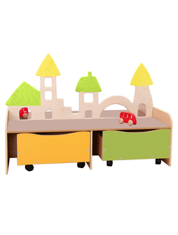 ИГРОВАЯ МЕБЕЛЬ ПОЛКА МОДЕЛЬ 8 (ЛДСП , ФАНЕРА)