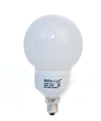 Энергосберегающая лампа Muller Licht Mini Globe 9w 827 E14 Dimmbar