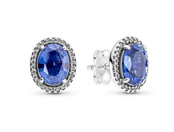 Серьги Пандора Блестящий овал Артикул 290040C01