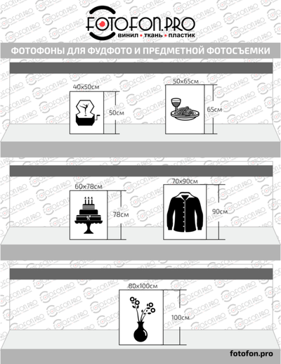 Фотофон виниловый «Прозрачный»