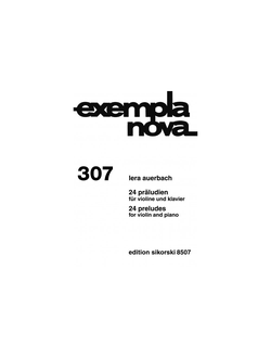 Lera Auerbach (Composer) 24 Pr?ludien f?r Violine und Klavier