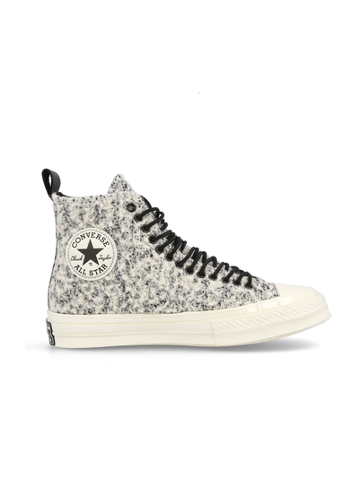 Кеды Converse Chuck 70 Sherpa зимние серые высокие 166132C фото
