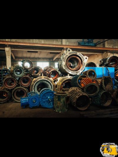 Скупка электродвигателей: Компания «Вторкабель» закупает электродвигатели разных марок, типов и габаритов по выгодным ценам на металлолом.