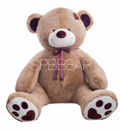 Гигантский плюшевый мишка 260 см кремовый Тони