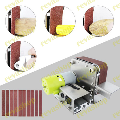 Ленточный гриндер, мини шлифовальный станок, шлифовальный инструмент, металлообработка, домашняя мас