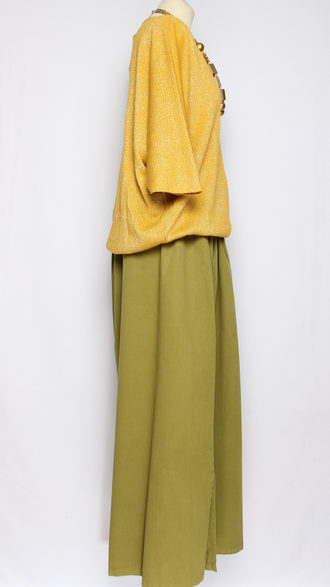 ДЖЕМПЕР-ПУЛОВЕР"КИМОНО ЛЮРЕКС " синий, красный, черный, бирюзовый, горчичный, лайм, сирень, хаки р.46-52