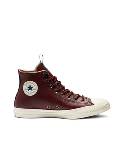 Кожаные кеды Converse коричневые 162384C фото