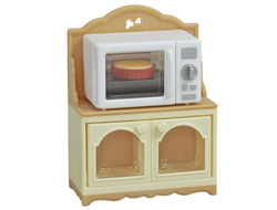 Sylvanian Families Набор Шкаф с микроволновой печью, 5443