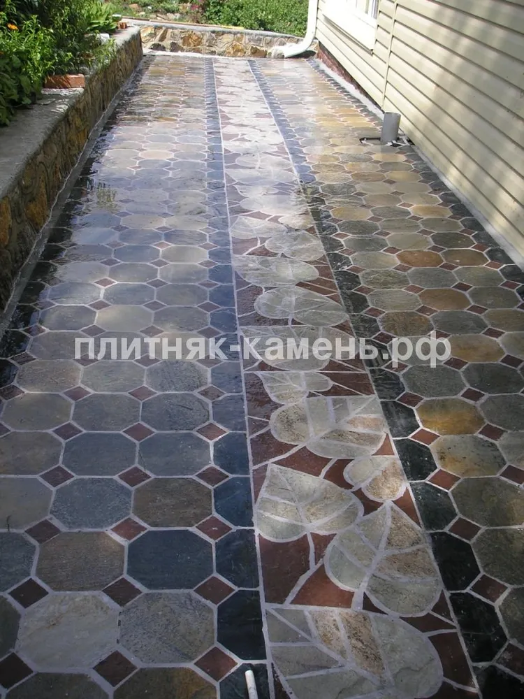 каменные ковры из натурального камня