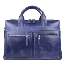Сумка для ноутбука Lugano Premium blue (арт. 1007-19)