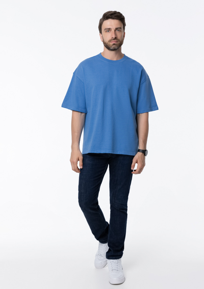 Футболка оверсайз (А40) 260 гр/м2, 100% хлопок, футер-петля