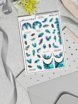 Слайдер-дизайн MilliArt Nails MAX-345