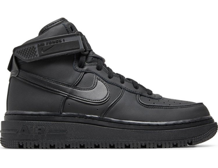 Nike air force 1 nere camoscio shop