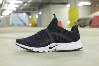 NIKE AIR Presto EXTREME BLACK 01  с белой подошвы (41-45) Арт. 415F-A