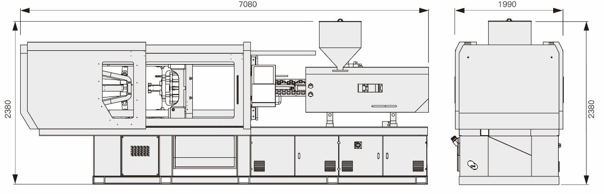 Термопластавтомат 320 тонн