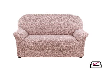 Чехол на 2х местный диван Тела Безарро Коффейный. ИТАЛИЯ