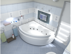 Ванна 'Лагуна' 1700х1100 левая без г\м