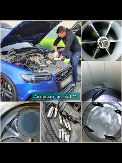 Эндоскопия цилиндров бензинового и дизельного двигателя авто, эндоскопия катализатора Челябинск. Leak test (лик тест) проверка герметичности цилиндров и замер компрессии.