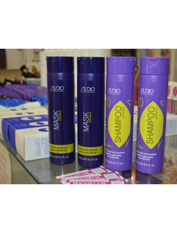 Kapous Professional / Шампунь/МАСКА для волос антижелтый Studio Professional, объем 250 мл