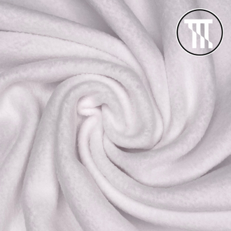 Флис, цв. Белый