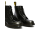 Ботинки Dr. Martens 1460 Silver Italian Brush Off черные