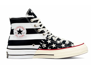 Converse with american flag on sale