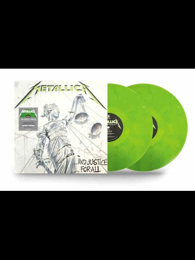 METALLICA - ...AND JUSTICE FOR ALL 2-LP DYERS GREEN