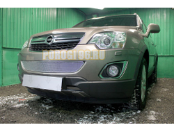 Защита радиатора Opel Antara I (рестайлинг) 2010- chrome середина PREMIUM
