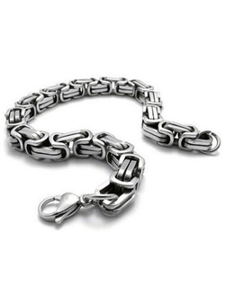 Браслет мужской из стали "Сourage"