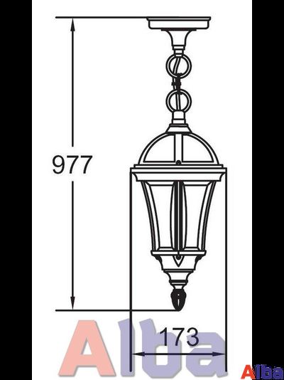 Rome S 95205 Парковый светильник